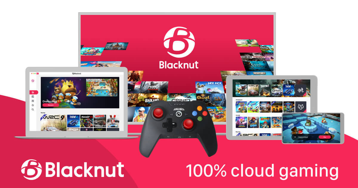 Logo Blacknut Cloud Gaming
