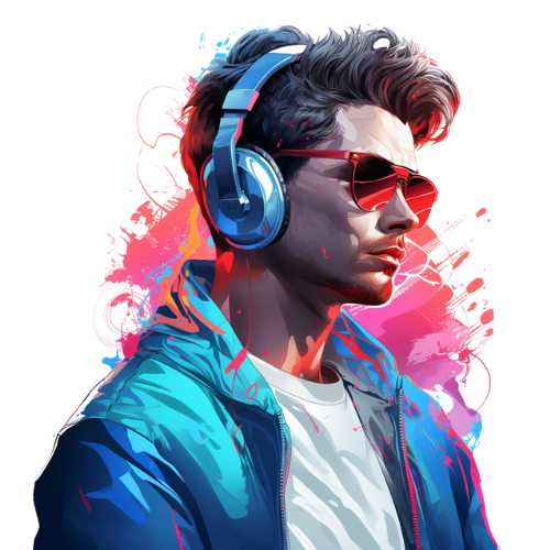 Logo God Made Me Funky