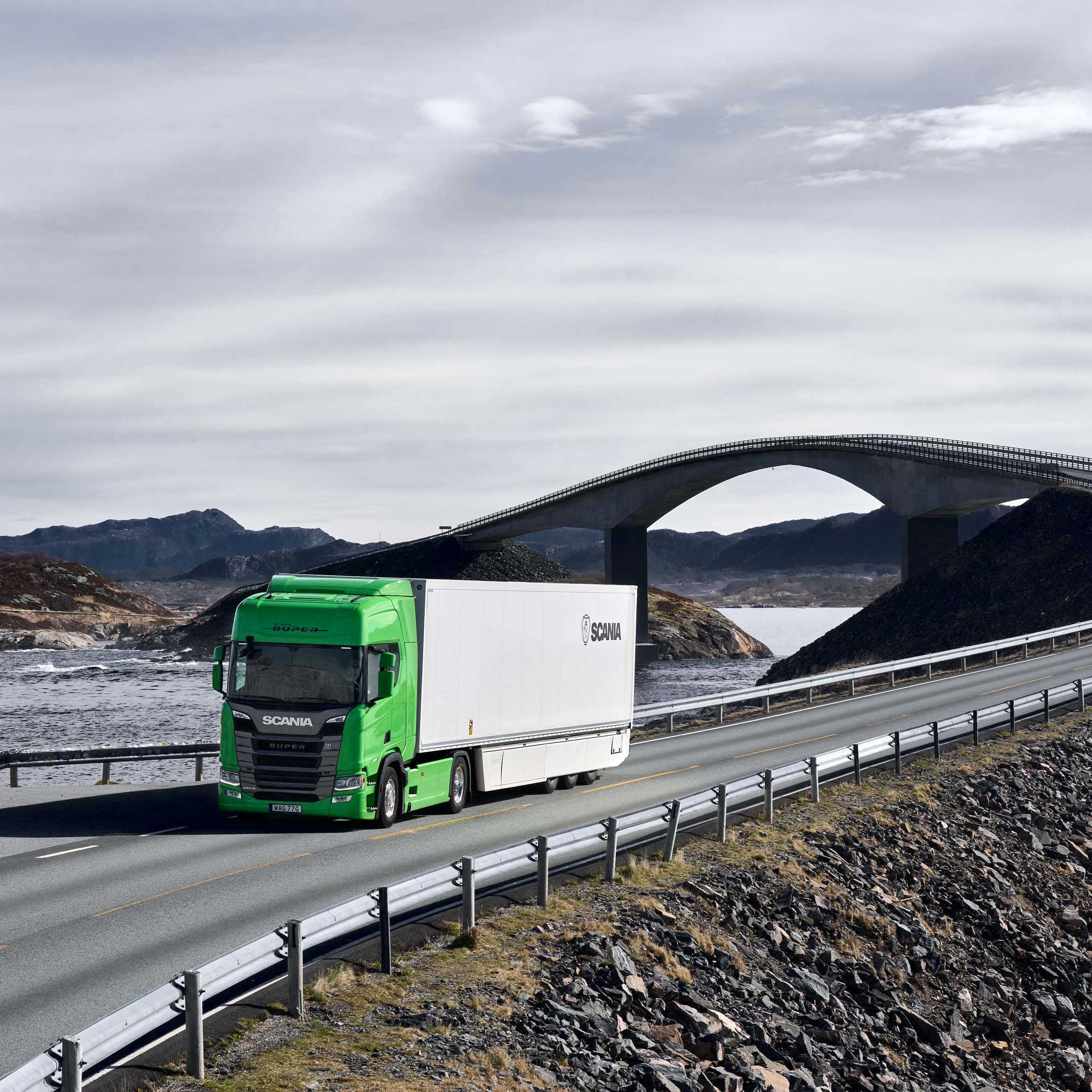 Logo Scania Corporate website